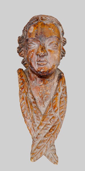 Sculpture - Cherub's head (head of an angel)
